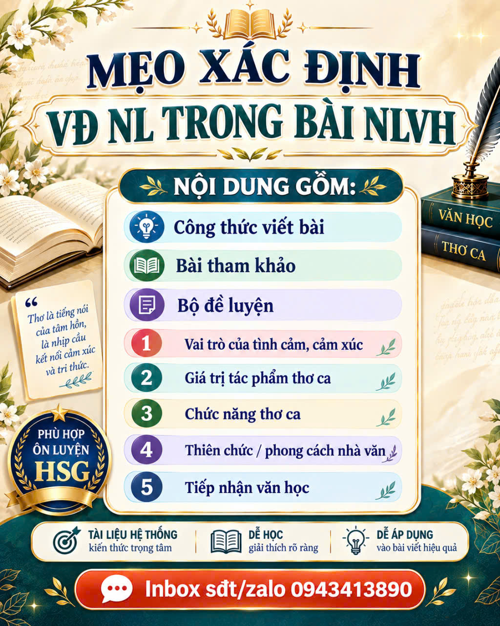 Mẹo xác định VĐNL trong bài NLVH rất hay - ảnh 1