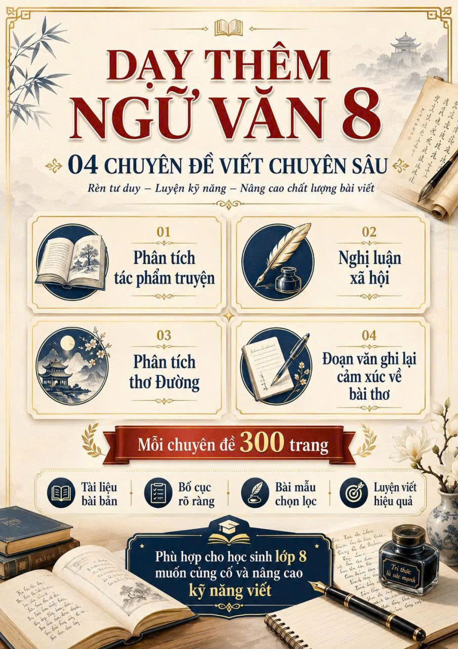 Chuyên đề dạy thêm lớp 8 - ảnh 1